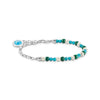 Member Charm bracelet with pearls, malachite and Charmista disc silver | THOMAS SABO Australia