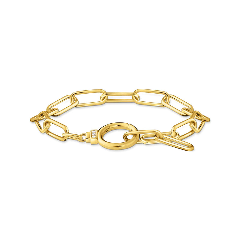 Golden Link Zirconia Bracelet | THOMAS SABO Australia