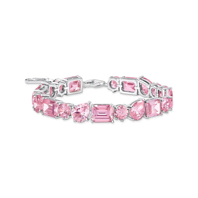 Heritage Glam Pink Tennis Bracelet | THOMAS SABO Australia