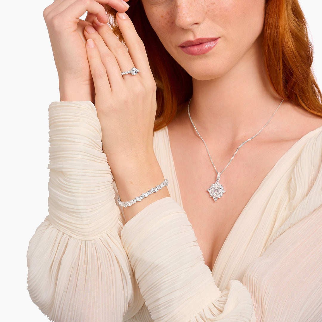 Heritage Glam tennis bracelet narrow | THOMAS SABO Australia