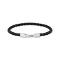 Bracelet with braided, black leather | THOMAS SABO Australia