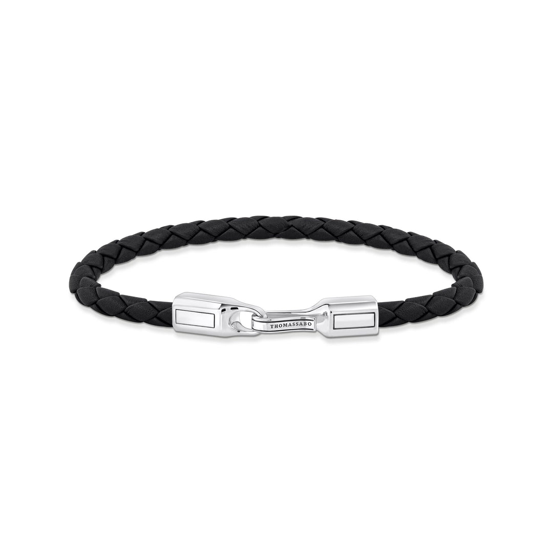 Black leather bracelet | THOMAS SABO Australia
