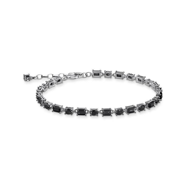 Blackened bracelet with zirconia | THOMAS SABO Australia