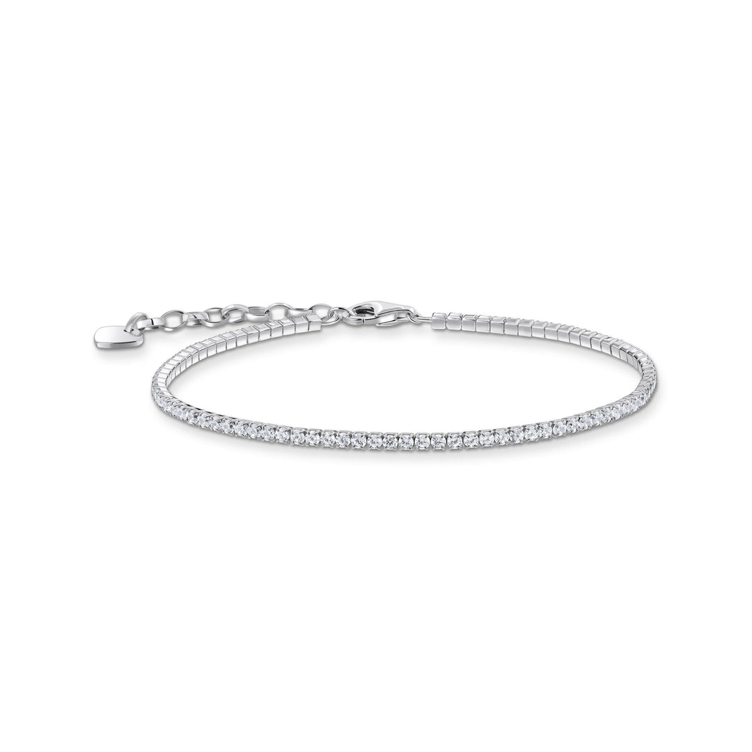 Bracelet with small, white zirconia stones | THOMAS SABO Australia