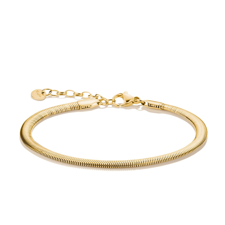 Gold-Tone Stainless Steel Snake Chain Bracelet | THOMAS SABO