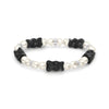 Pearl bracelet with black goldbears | THOMAS SABO Australia