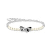 Bow bracelet with freshwater pearls Lovely Romance | THOMAS SABO Australia