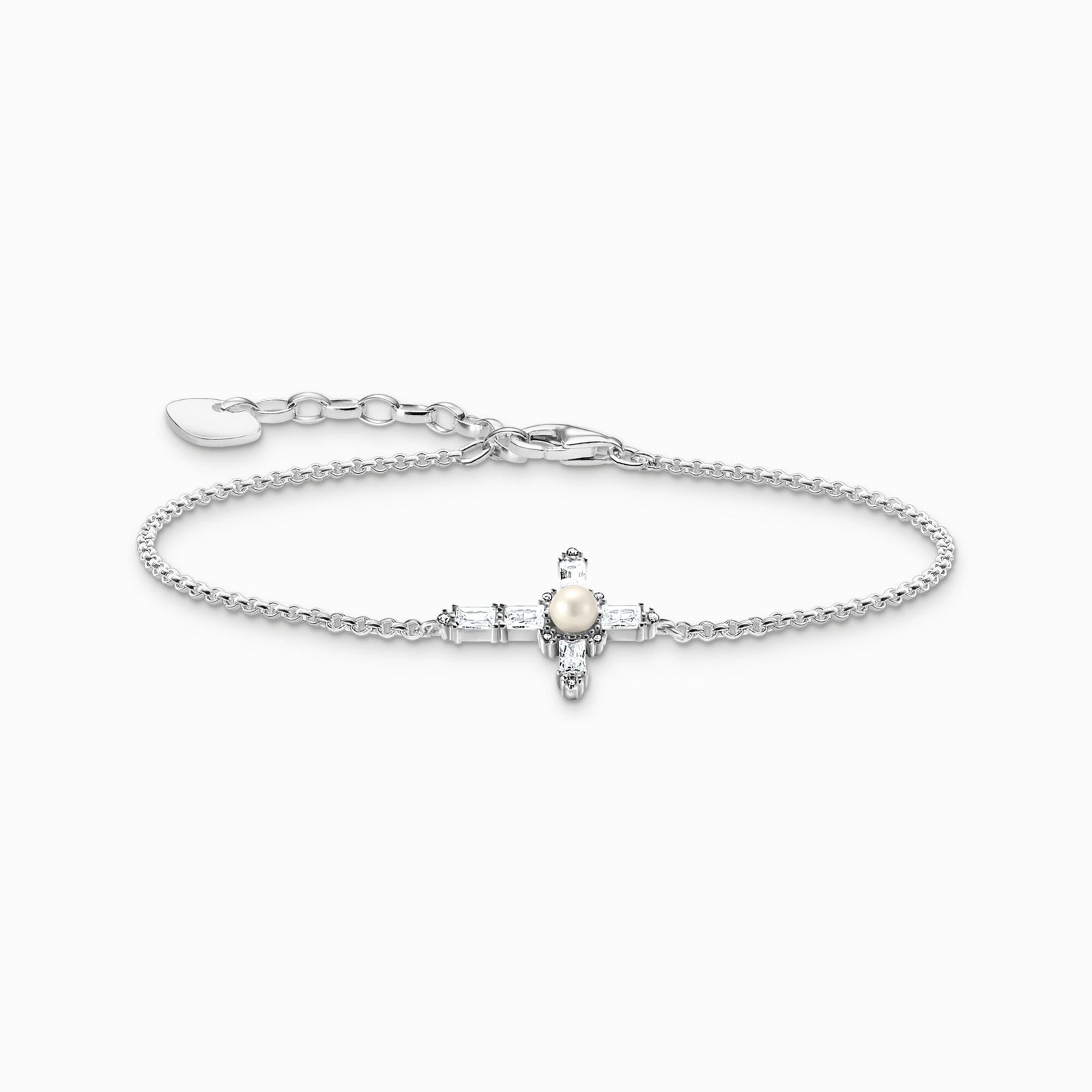 Romance Bracelet White Cross