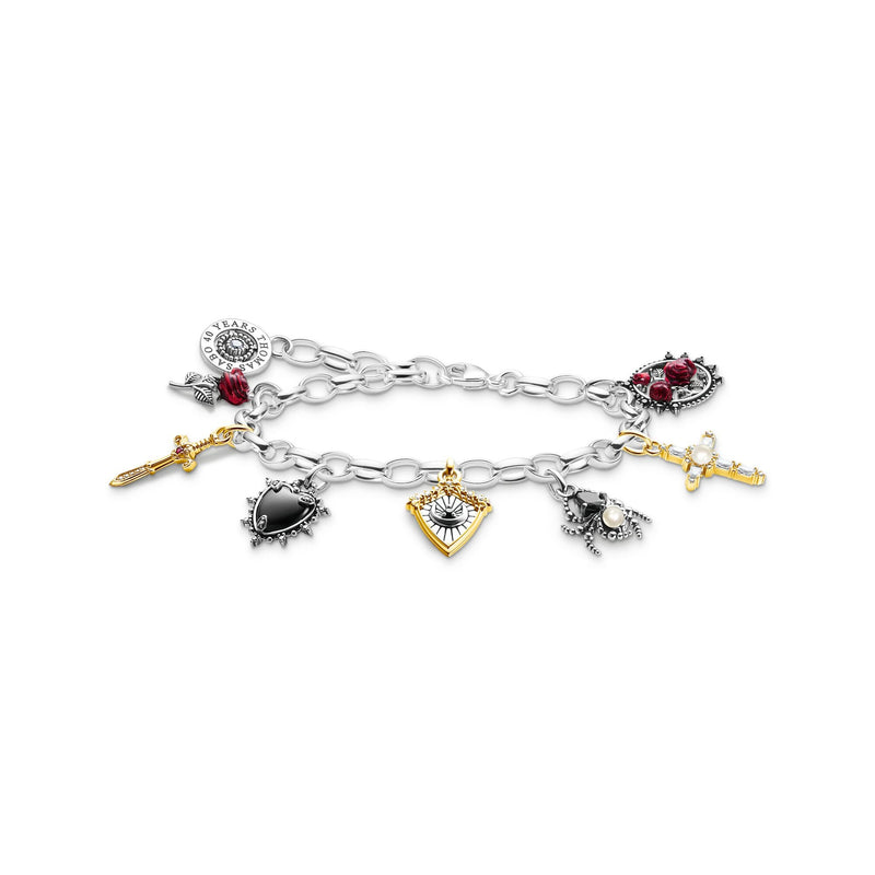 Bracelet with pendants True Romance | THOMAS SABO Australia