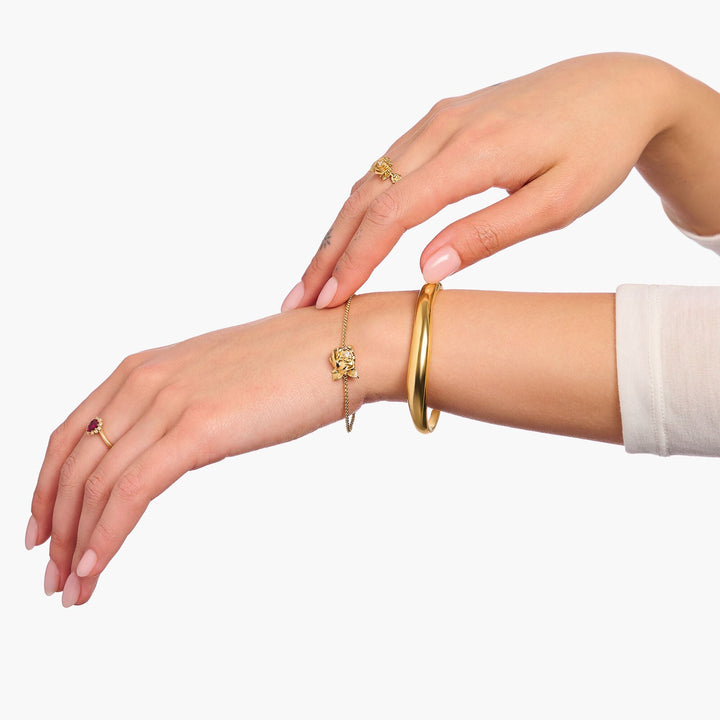 Romance Bracelet Rose in Gold
