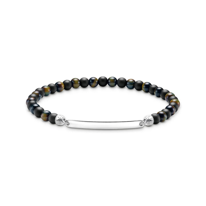 Engravable Bracelet with beads  | THOMAS SABO Australia