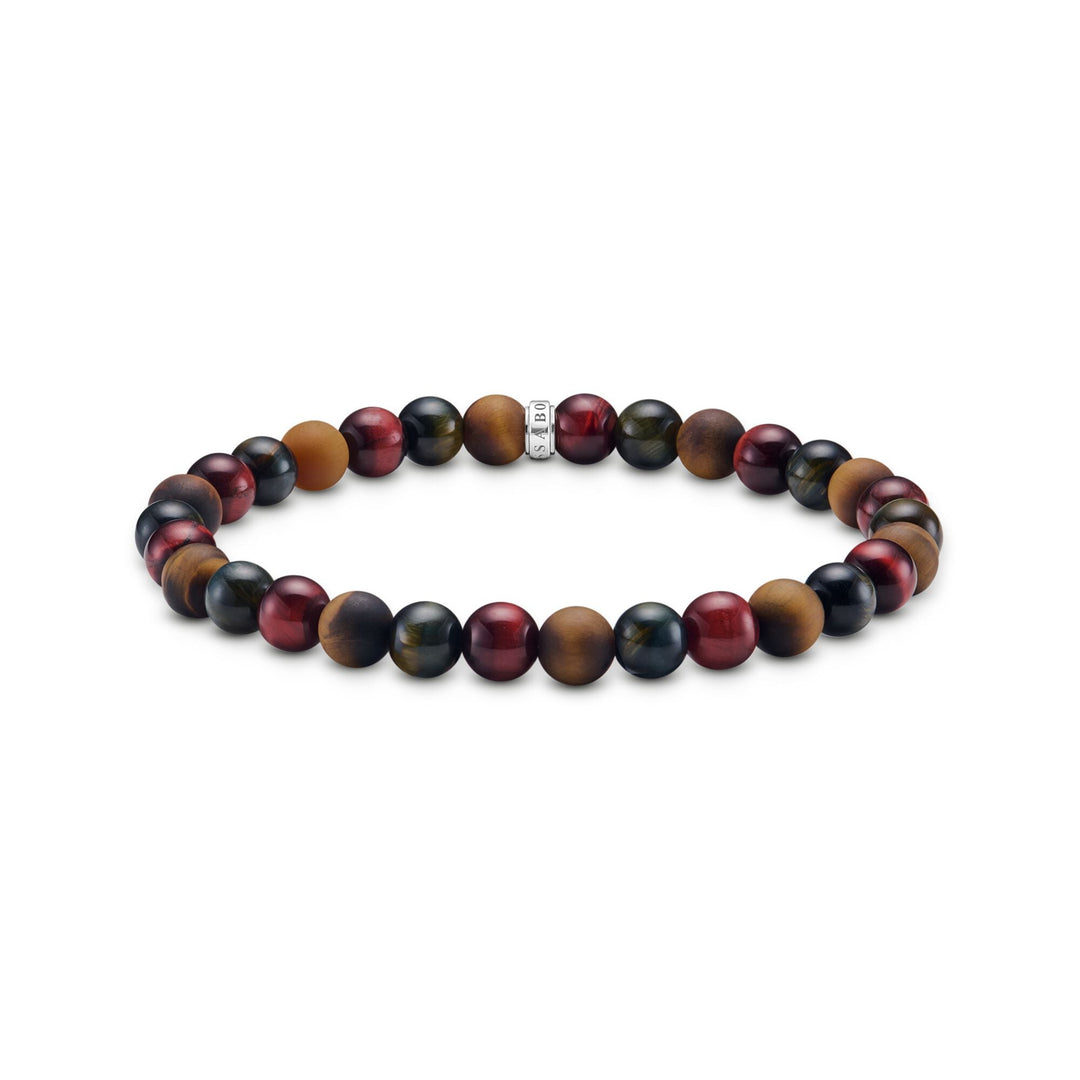 Talisman Bracelet with tiger eye beads | THOMAS SABO Australia