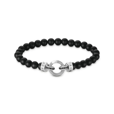 Bead Bracelet Obsidian | THOMAS SABO Australia