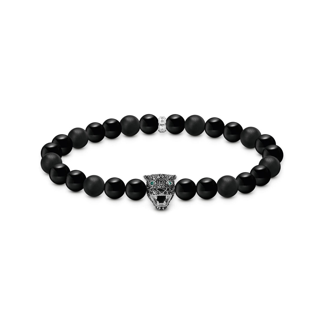 Black Cat beaded bracelet | THOMAS SABO Australia
