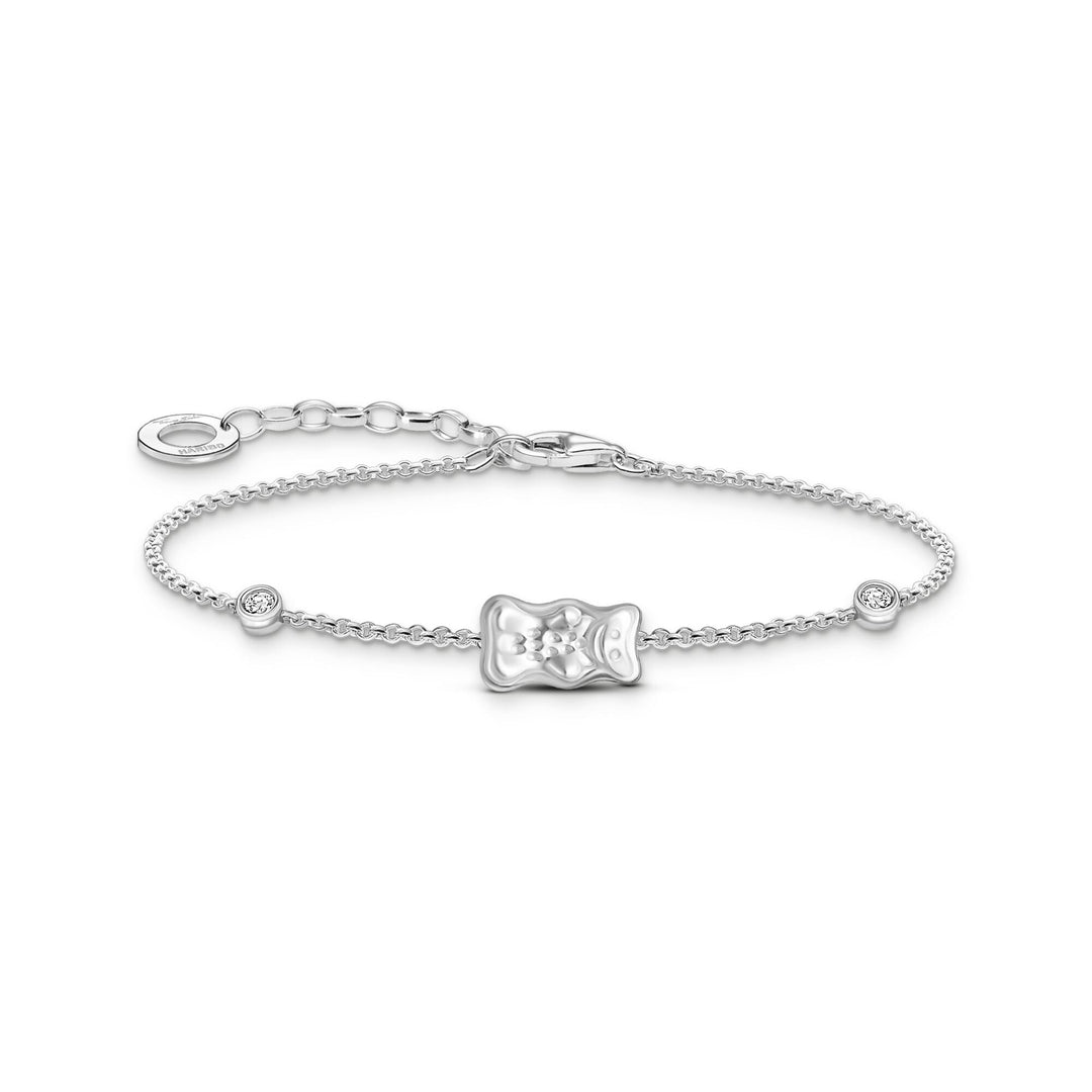 Bracelet with Silver HARIBO goldbear and zircornia  | THOMAS SABO Australia