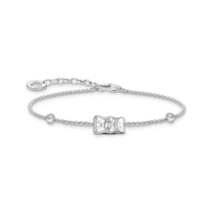 Bracelet with Silver HARIBO goldbear and zircornia  | THOMAS SABO Australia
