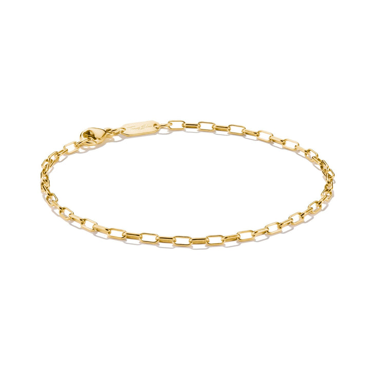 Gold-Tone Stainless Steel Paperclip Bracelet 2.3mm | THOMAS SABO