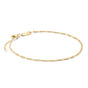 Gold-Tone Stainless Steel Figaro Bracelet 1.4mm | THOMAS SABO