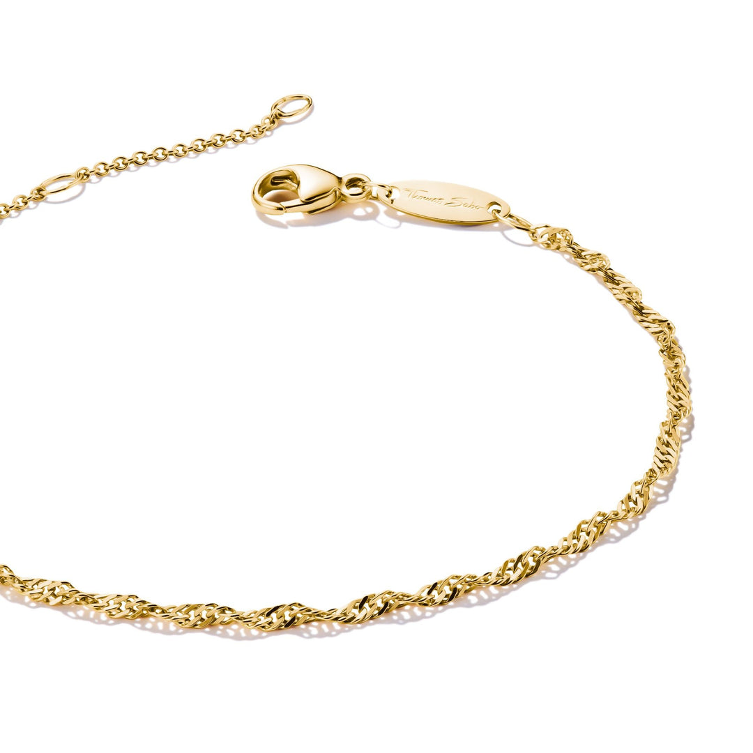 Charm bracelet Singapore design Gold