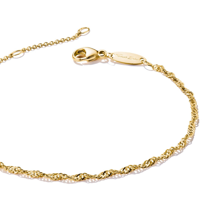Charm bracelet Singapore design Gold