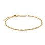 Gold-Tone Stainless Steel Singapore Bracelet 1.7mm | THOMAS SABO