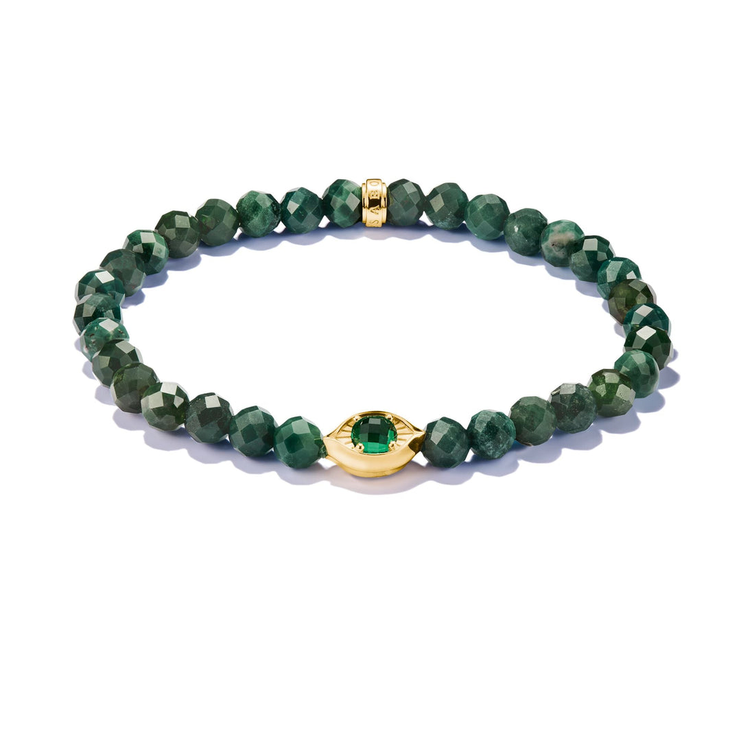 Green Bead Bracelet Eye | THOMAS SABO Australia