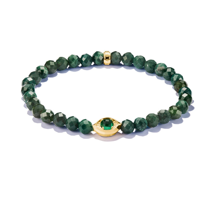 Green Bead Bracelet Eye | THOMAS SABO Australia