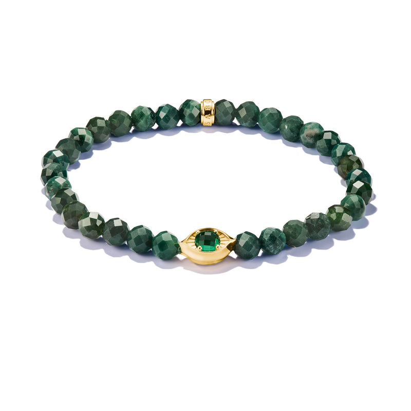 Green Bead Bracelet Eye | THOMAS SABO Australia