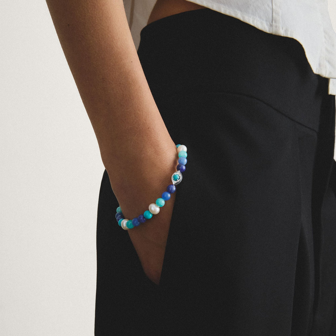 Bracelet with pearls and stones | THOMAS SABO Australia