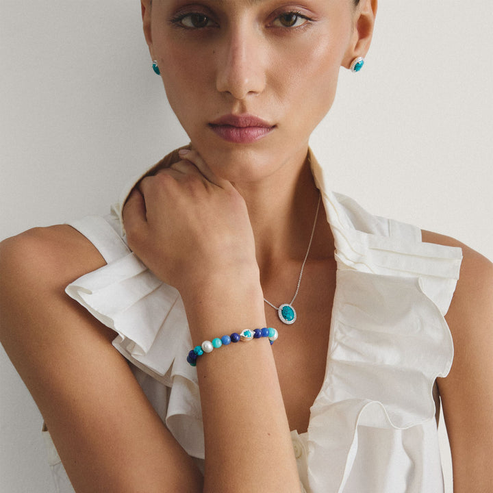 Bracelet with pearls and stones | THOMAS SABO Australia