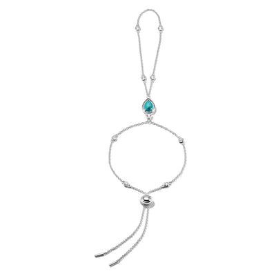 Bracelet with Turquoise Stone Elyndra | THOMAS SABO Australia
