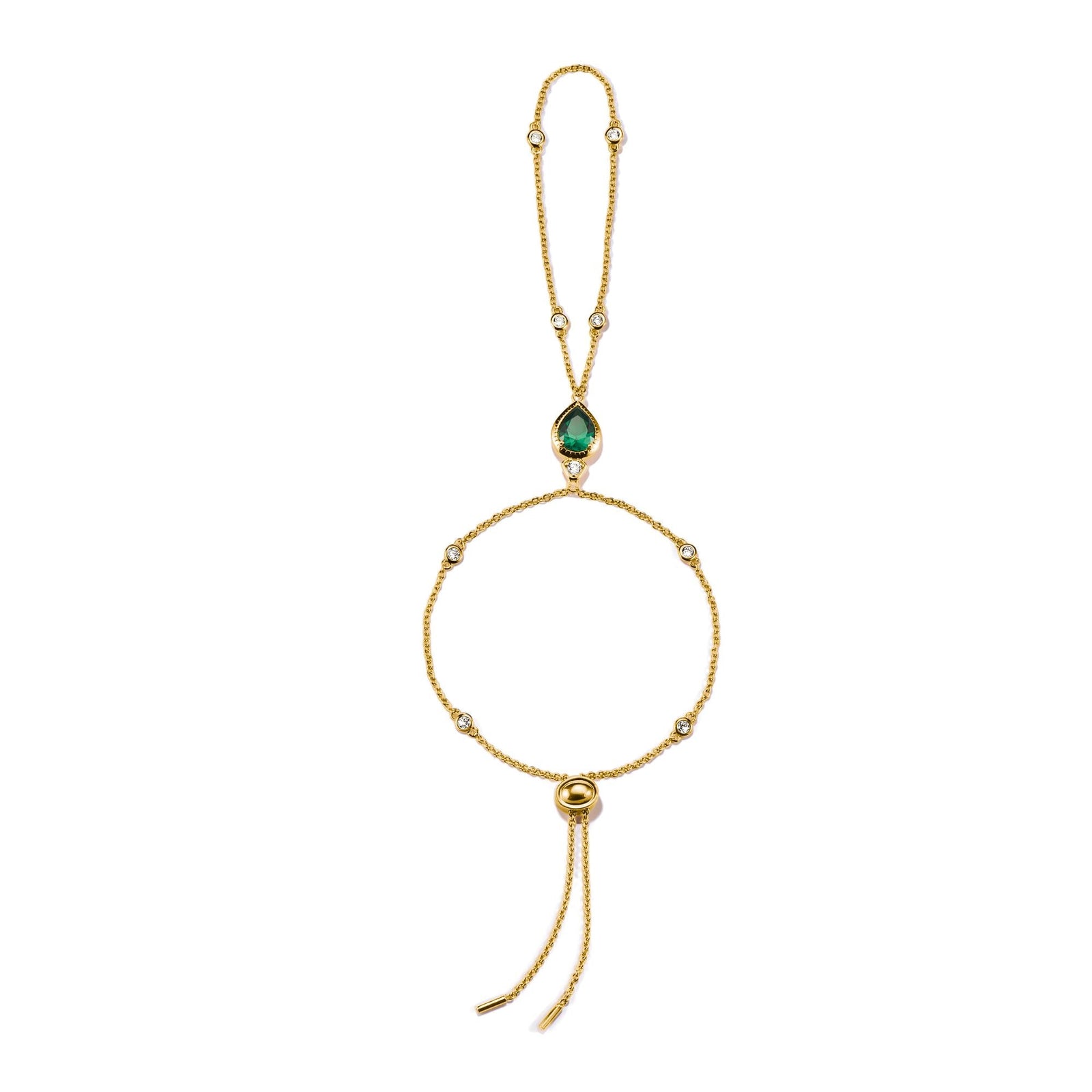 Bracelet with Green Stone Elyndra | THOMAS SABO Australia
