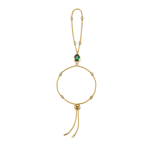 Bracelet with Green Stone Elyndra | THOMAS SABO Australia