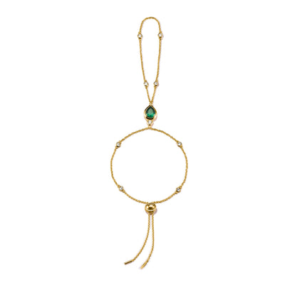 Bracelet with Green Stone Elyndra | THOMAS SABO Australia