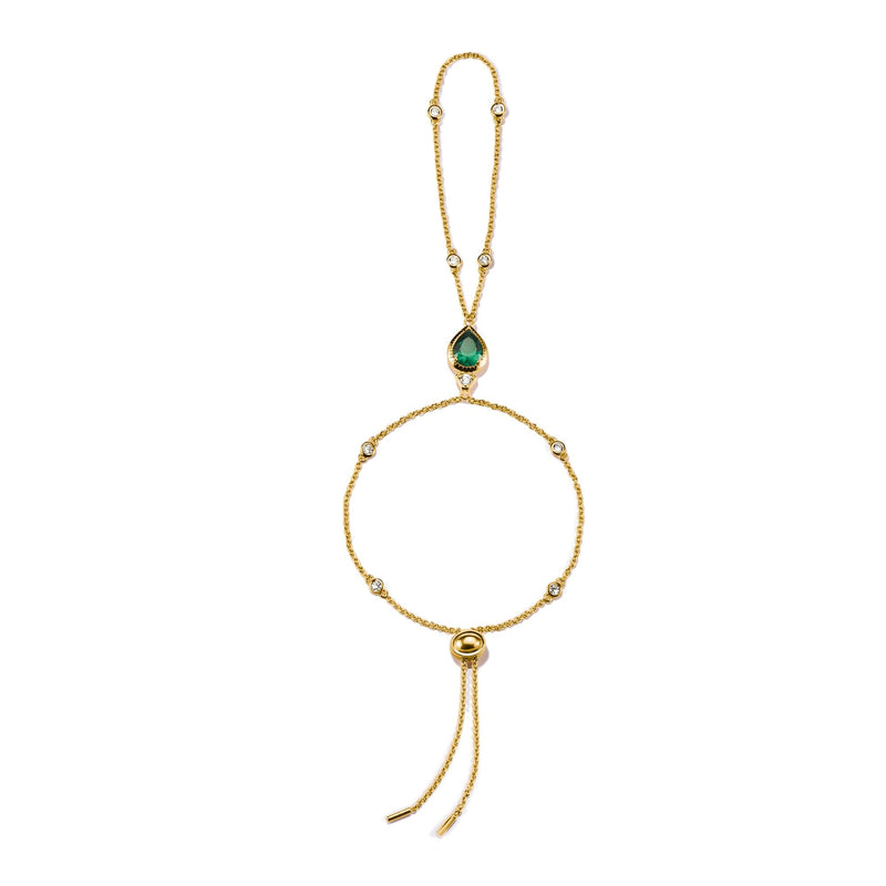 Bracelet with Green Stone Elyndra | THOMAS SABO Australia