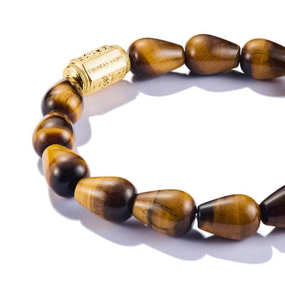 Bead Bracelet with Tiger’s Eye