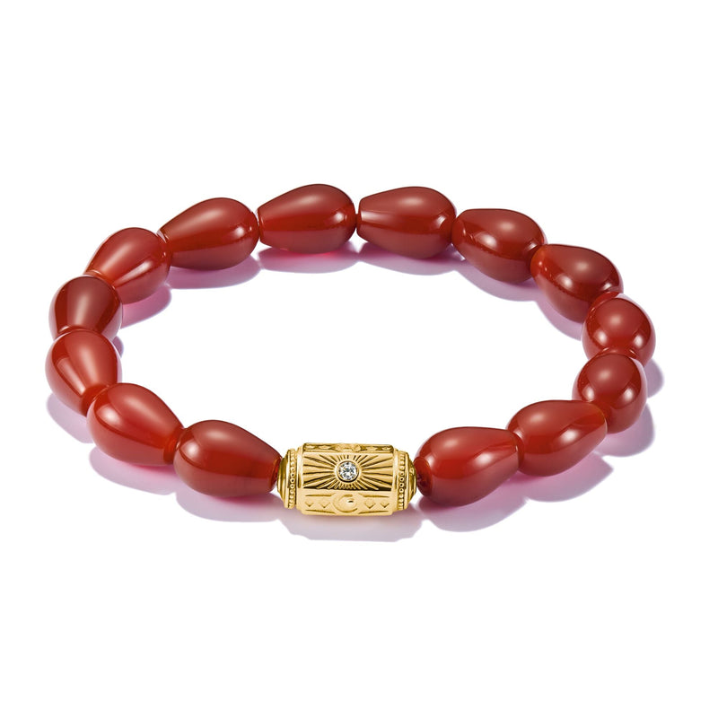 Bead Bracelet with Red Agate | THOMAS SABO Australia
