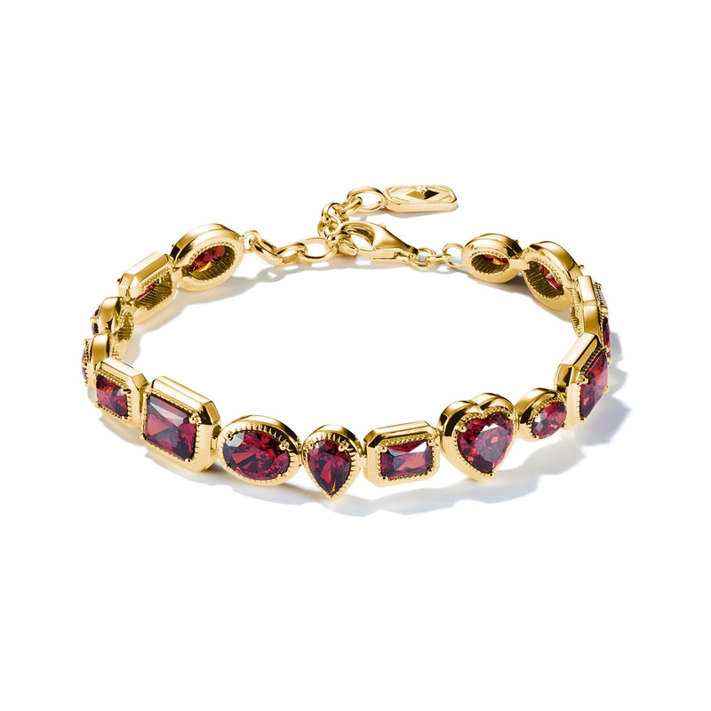 Bracelet with Red Zirconia Elyndra | THOMAS SABO Australia