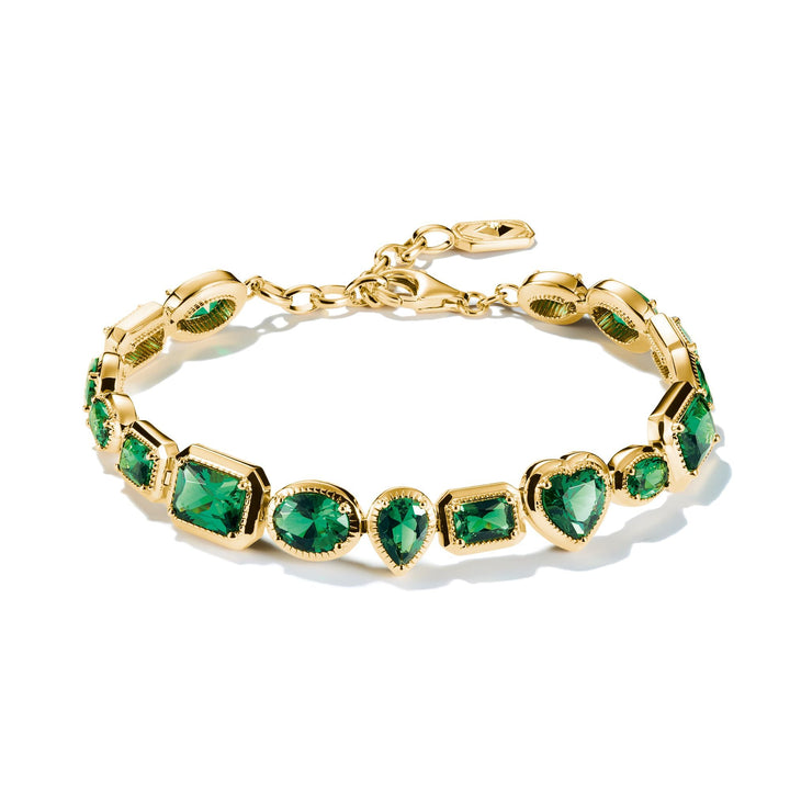 Bracelet with Green Stones Elyndra | THOMAS SABO Australia