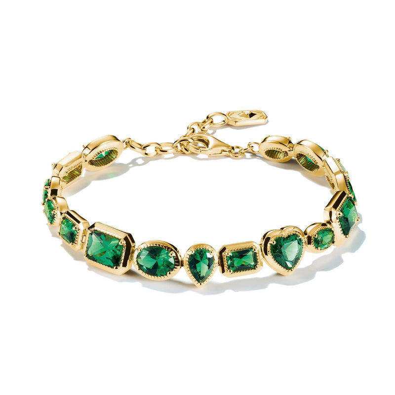 Bracelet with Green Stones Elyndra | THOMAS SABO Australia
