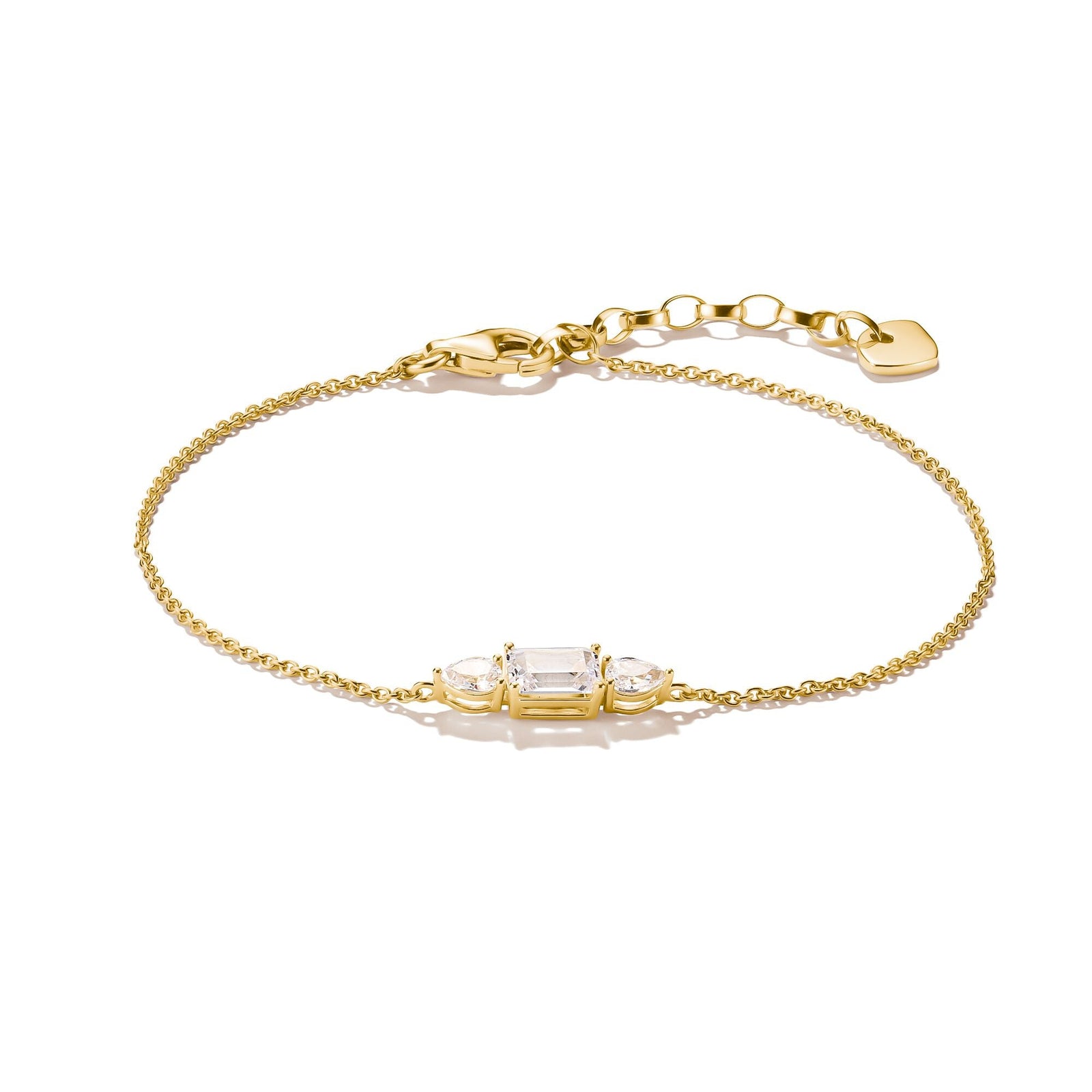 Bracelet with Sparkling Zirconia Stones Bold Elegance | THOMAS SABO Australia