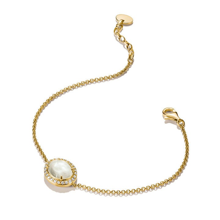 Bracelet with mother-of-pearl and zirconia | THOMAS SABO Australia