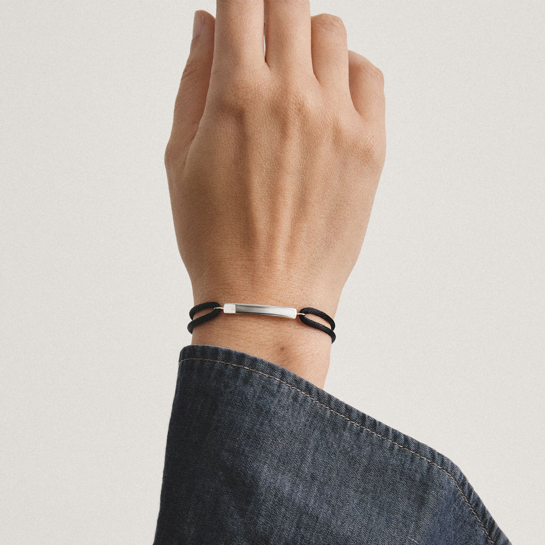 Textile bracelet black | THOMAS SABO Australia