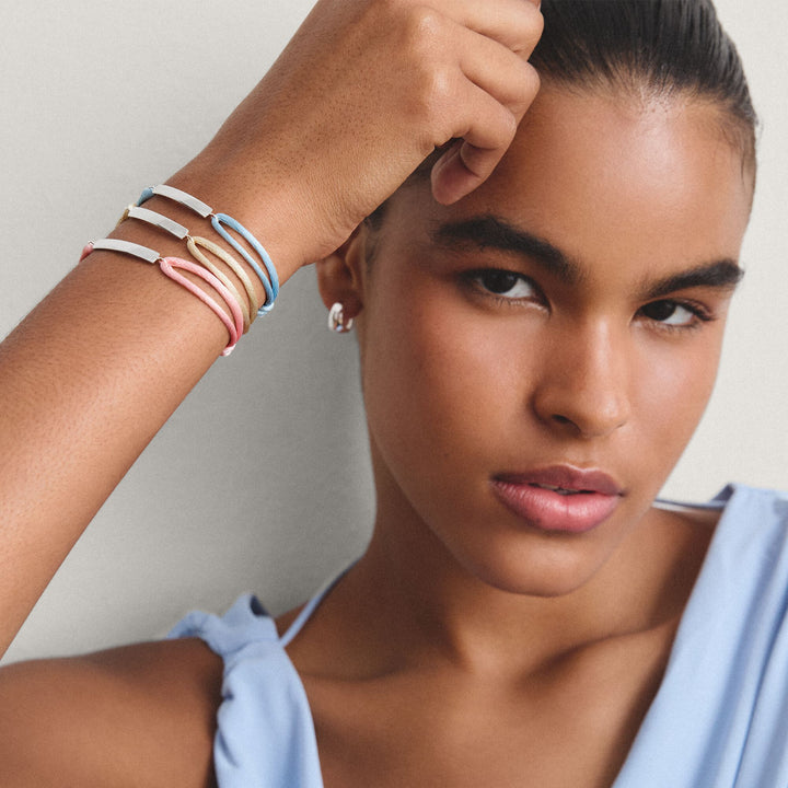 Textile bracelet beige | THOMAS SABO Australia
