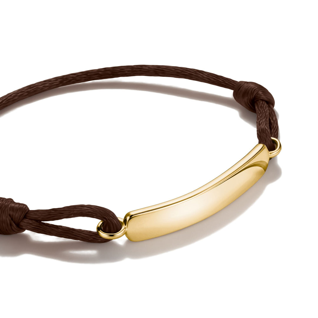 Textile bracelet brown | THOMAS SABO Australia