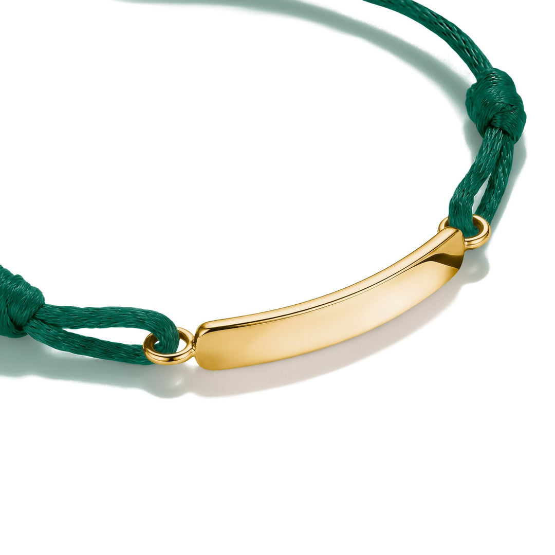 Textile bracelet green | THOMAS SABO Australia