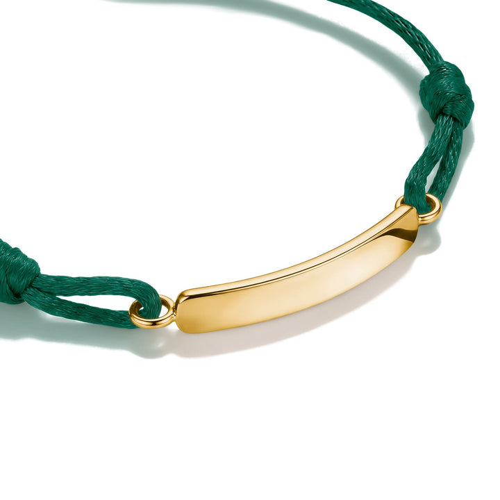 Textile bracelet green | THOMAS SABO Australia