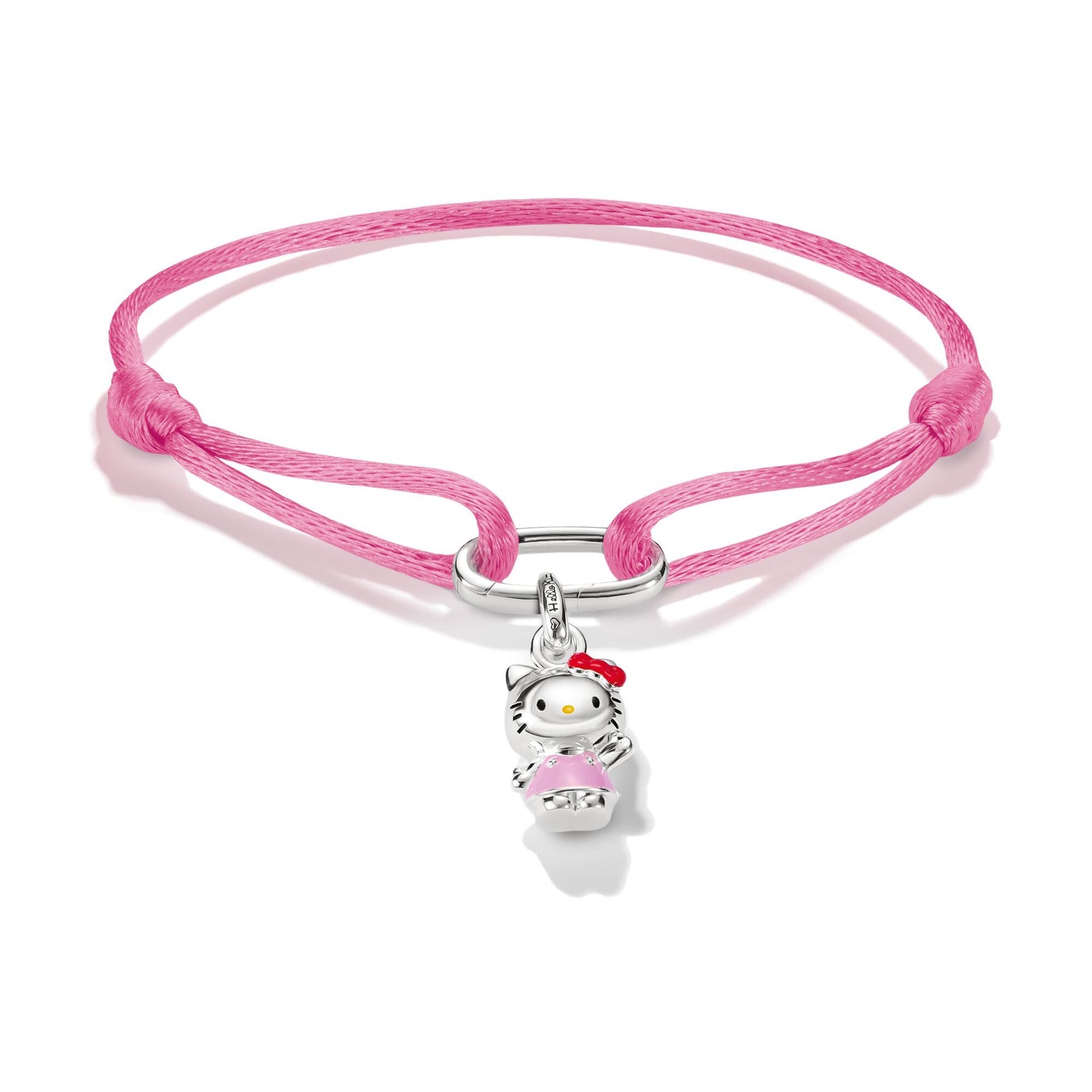 Hello Kitty Textile bracelet rosa mit Charm
 | THOMAS SABO Australia