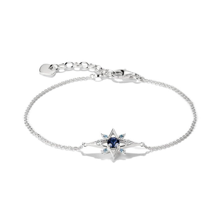 Bracelet star with blue stones | THOMAS SABO Australia