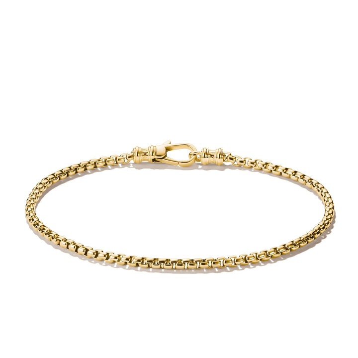 Gold-Tone Stainless Steel Box Chain Bracelet 2.7mm | THOMAS SABO
